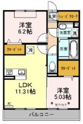 マノワール正心の物件間取画像